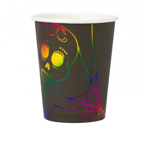 Pappbecher - Halloween - Totenkopf - 8er-Pack Pappbecher - Halloween - Totenkopf - 8er-Pack