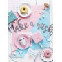 Kuchenspieer - Sterne - Silberglitter - 6er-Pack