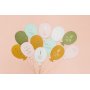 Ballonfrmige Karten fr Baby-Meilensteine