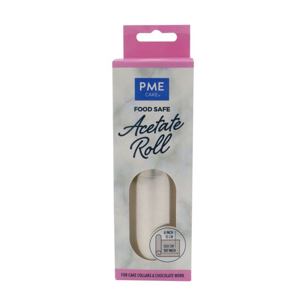 Tortenrandfolie - 15 cm hoch - PME Tortenrandfolie - 15 cm hoch - PME