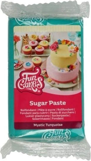 Zuckerpaste - Mystiq Turqouise - 250 Gramm Zuckerpaste - Mystiq Turqouise - 250 Gramm