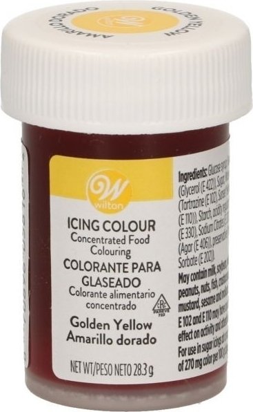 Farbpaste - Goldgelb - Wilton - 28 g Farbpaste - Goldgelb - Wilton - 28 g
