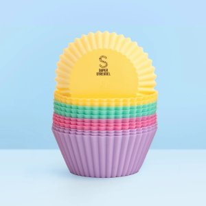 Silikonform - Muffinformen - Super Streusel - Gemischte Farben - 12 Stück Silikonform - Muffinformen - Super Streusel - Gemischte Farben - 12 Stück