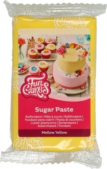Zuckerpaste - Mellow Yellow - 250 Gramm