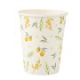 Pappbecher - Botanisch - Zitrone - 8er-Packung Pappbecher - Botanisch - Zitrone - 8er-Packung