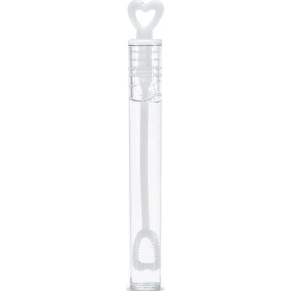 Hochzeitsblasen - Herzstab - 48er-Pack - Wei