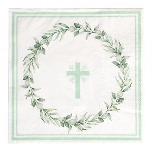 Servietten - Kreuzmuster - 16er-Pack - 33 x 33 cm Servietten - Kreuzmuster - 16er-Pack - 33 x 33 cm