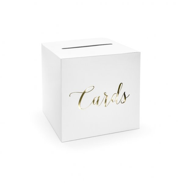 Kartenbox - Karten - Gold
