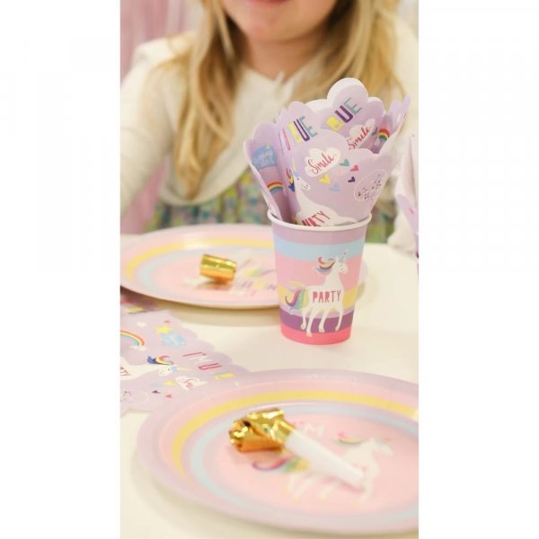 Pappbecher - Einhorn - 8er-Pack Pappbecher - Einhorn - 8er-Pack