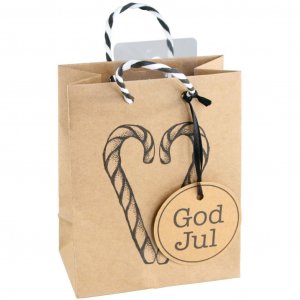 Geschenktüte - 14 x 11 cm - Polka-Herz Geschenktüte - 14 x 11 cm - Polka-Herz