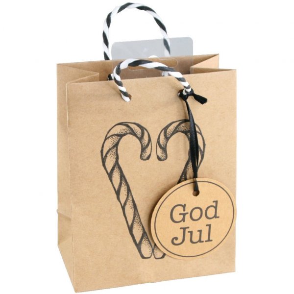 Geschenktüte - 14 x 11 cm - Polka-Herz Geschenktüte - 14 x 11 cm - Polka-Herz