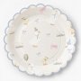 Pappteller - Geburtstagsente - 22 cm - Lavendelblau - 8er-Pack Pappteller - Geburtstagsente - 22 cm - Lavendelblau - 8er-Pack