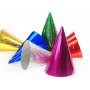 Partyhte - Holografisch in verschiedenen Farben - 16 cm - 20er-Pack