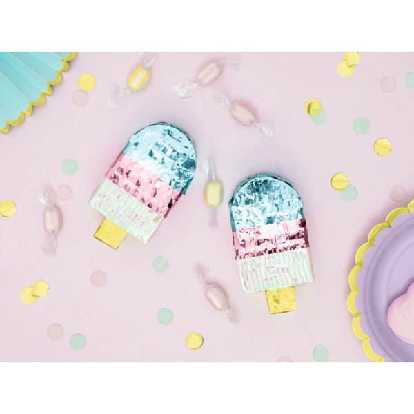 Tischdekoration - Mini-Pinata - Eiscreme