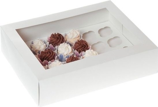 Box für Mini-Cupcakes - House of Marie - 2 x 24 Stk Box für Mini-Cupcakes - House of Marie - 2 x 24 Stk
