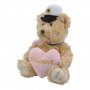 Student Teddybär - Rosa Herz Student Teddybär - Rosa Herz