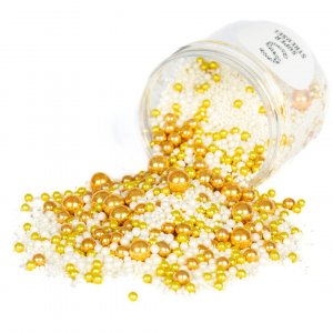 Streuselmischung - Goldflocken - Superstreusel - 90 g Streuselmischung - Goldflocken - Superstreusel - 90 g