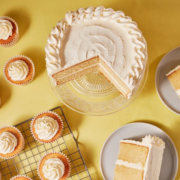 Backmischung - Vanillekuchen - Für Biskuitkuchen oder Cupcakes - 500 g Backmischung - Vanillekuchen - Für Biskuitkuchen oder Cupcakes - 500 g