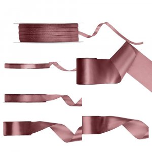 Satinband - Dunkelrosa - 25 Meter Satinband - Dunkelrosa - 25 Meter