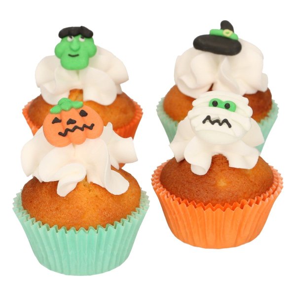 Zuckerdekoration für Halloween - 12er-Packung Zuckerdekoration für Halloween - 12er-Packung