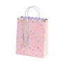 Geschenktte mit Schleife - Sterne - Rosa