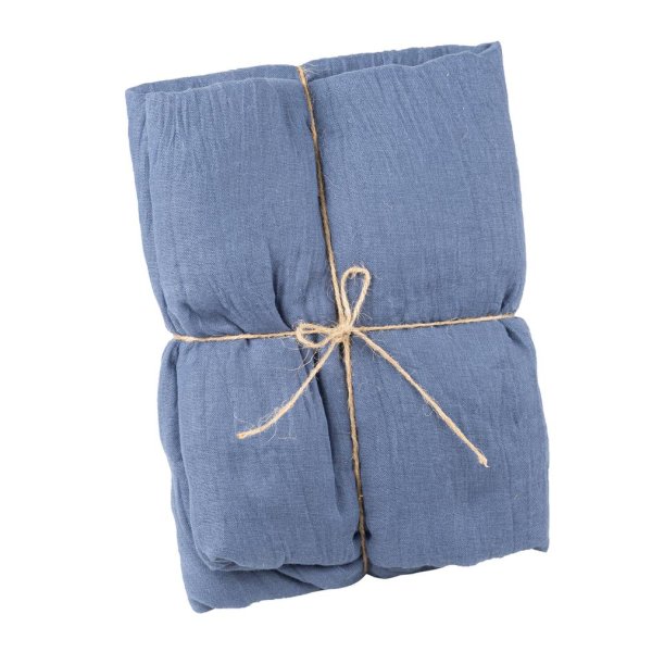 Tischläufer aus Stoff - Dunkelblau - 90 cm x 3 m Tischläufer aus Stoff - Dunkelblau - 90 cm x 3 m