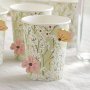 Pappbecher - Ditsy Floral - 8er-Pack Pappbecher - Ditsy Floral - 8er-Pack