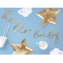 Girlande - Hallo Baby - Gold