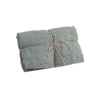 Tischläufer aus Stoff - Grün - 90 cm x 3 m Tischläufer aus Stoff - Grün - 90 cm x 3 m