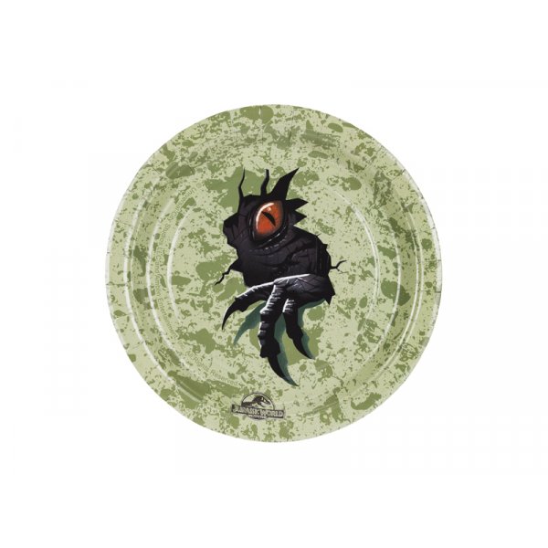 Jurassic World Pappteller - Mix - 18 cm Jurassic World Pappteller - Mix - 18 cm