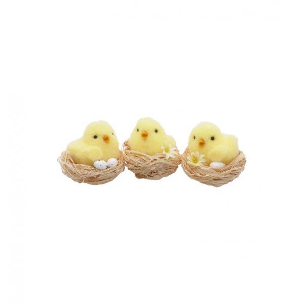 Kleine Küken im Nest - 3er-Pack Kleine Küken im Nest - 3er-Pack