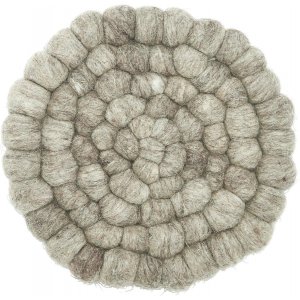 Nisha Untersetzer Ø20 cm - Nougat Nisha Untersetzer Ø20 cm - Nougat