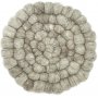Nisha Untersetzer 20 cm - Nougat