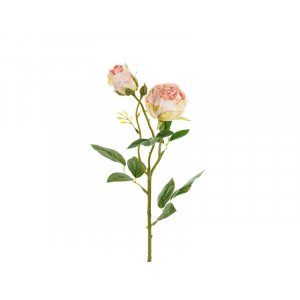Künstliche Rose - Hellrosa Puderton Künstliche Rose - Hellrosa Puderton