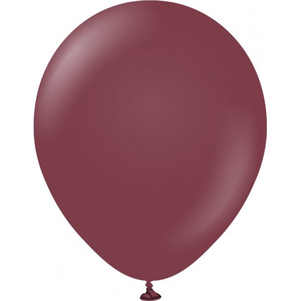 Luftballons einfarbig - Premium 45 cm - Burgunderrot