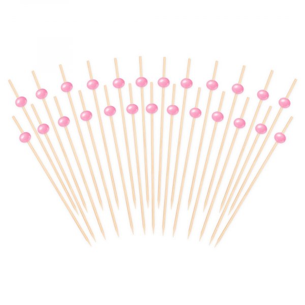 Snack- und Getränkesticks - Rosa - 12 cm - 25 Stück Snack- und Getränkesticks - Rosa - 12 cm - 25 Stück