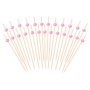 Snack- und Getränkesticks - Rosa - 12 cm - 25 Stück Snack- und Getränkesticks - Rosa - 12 cm - 25 Stück
