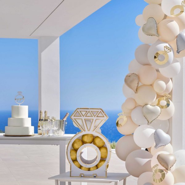 Cake Topper - Verlobt - Ring