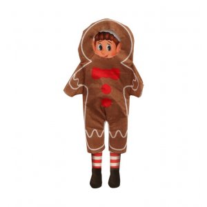 Elfenzubehör - Elf on the Shelf - Lebkuchenmannkostüm Elfenzubehör - Elf on the Shelf - Lebkuchenmannkostüm