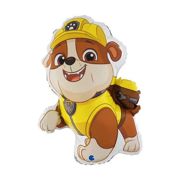 Folienballon - Paw Patrol - Rubble - Form - 65 cm Folienballon - Paw Patrol - Rubble - Form - 65 cm