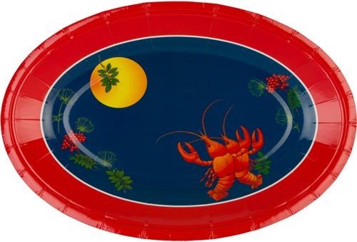 Servierplatte - Flusskrebse - Mitternachtsblau - 4er-Pack Servierplatte - Flusskrebse - Mitternachtsblau - 4er-Pack
