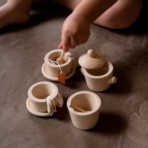 Teeservice - 11-teilig - PlanToys - Holz