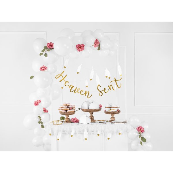 Pastellballons - Premium 27 cm - Wei - 10er-Pack