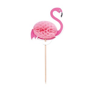 Kuchenspieße - Flamingos - Aloha - 10 Stück Kuchenspieße - Flamingos - Aloha - 10 Stück