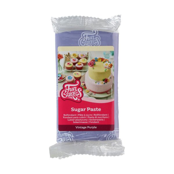 Zuckerpaste - Vintage-Lila - FunCakes - 250 g Zuckerpaste - Vintage-Lila - FunCakes - 250 g