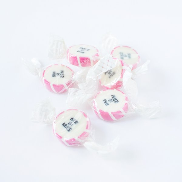 Karamellbonbons - Mr & Mrs - ca. 50 Stück Karamellbonbons - Mr & Mrs - ca. 50 Stück