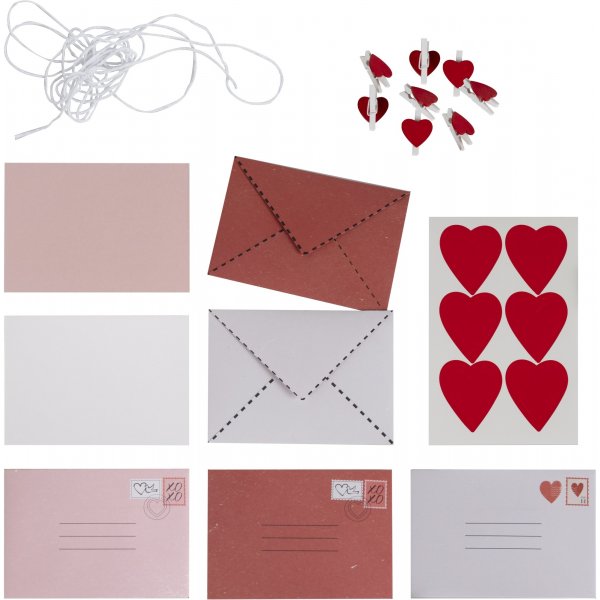 Banner mit Liebesbrief