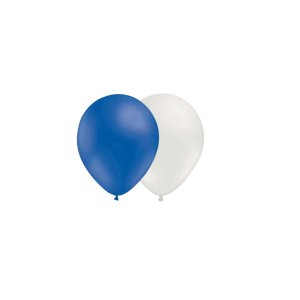 Luftballons - Mix - Blau/Weiß - 10er-Packung Luftballons - Mix - Blau/Weiß - 10er-Packung