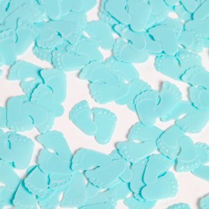 Tischkonfetti - Blaue Babyf��e - 14 g