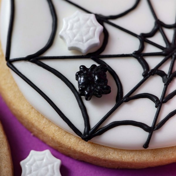 Streuselmischung - Schwarz/Weiß - Halloween - Spinnen - PME - 25 g Streuselmischung - Schwarz/Weiß - Halloween - Spinnen - PME - 25 g